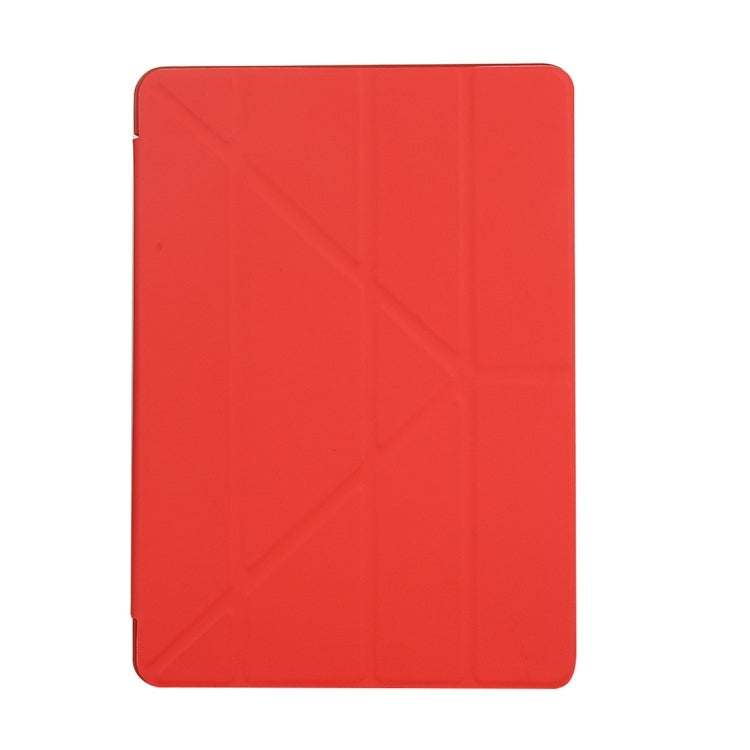 For iPad 10.2 inch TPU Horizontal Deformation Flip Leather Case with Holder