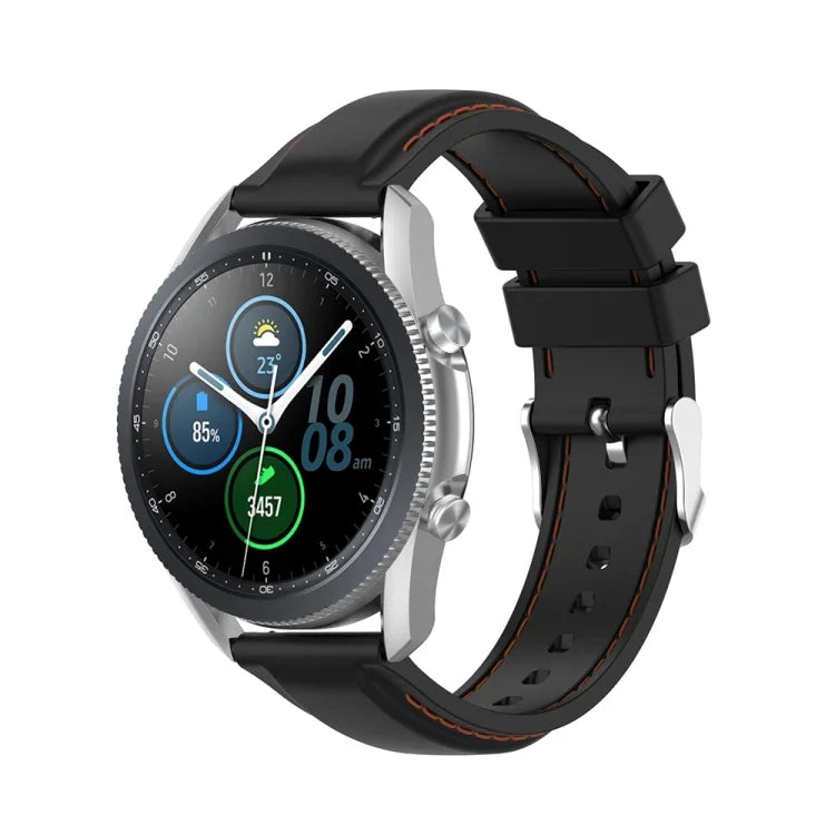 For Samsung Galaxy Watch 3 41mm / Active2 / Active / Gear Sport 20mm Silicone Replacement Strap Watchband, For Samsung Galaxy Watch 3 41mm