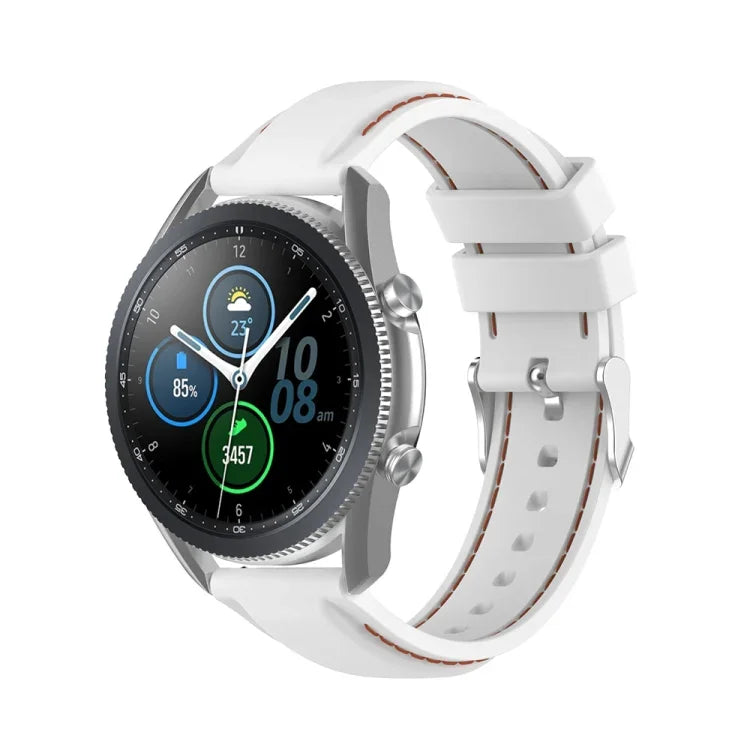 22mm Silicone Replacement Strap Watchband, For Samsung Galaxy Watch 3 45mm / Gear S3