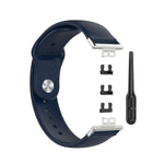 For Huawei Watch Fit 18mm Back Buckle Style Silicone Solid Color Replacement Strap Watchband, EDA001311001A, EDA001311001B, EDA001311001C, EDA001311001D, EDA001311001E, EDA001311001F, EDA001311001G, EDA001311001H, EDA001311001I, EDA001311001J