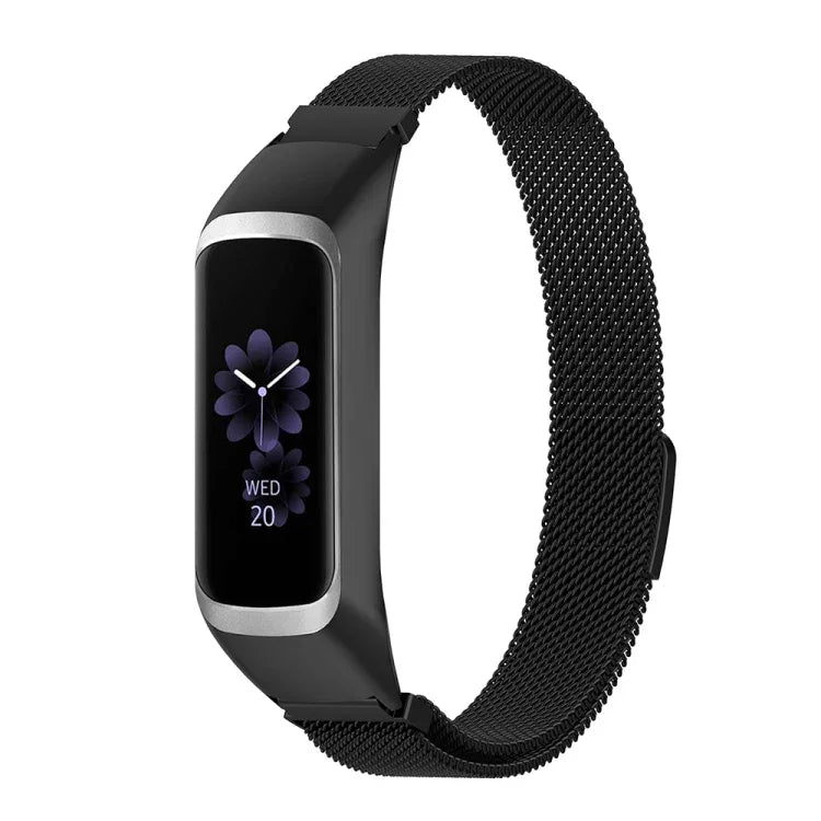 For Samsung Galaxy Fit 2 SM-R220 Milanese Replacement Strap Watchband