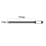 For Samsung Galaxy Fit 2 SM-R220 Milanese Replacement Strap Watchband