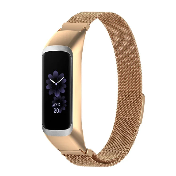 For Samsung Galaxy Fit 2 SM-R220 Milanese Replacement Strap Watchband