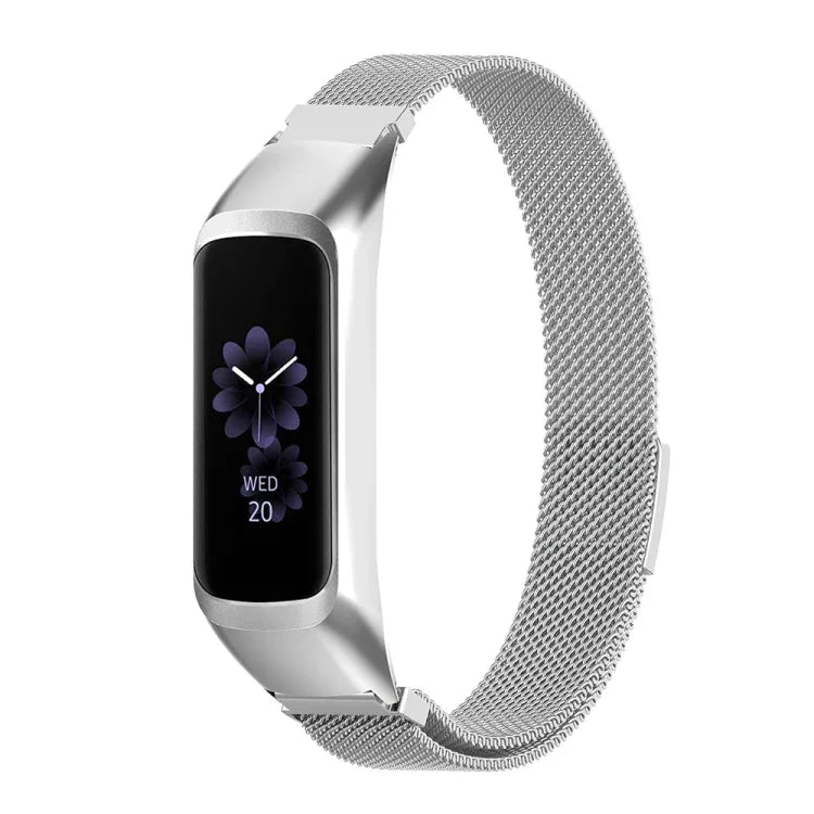For Samsung Galaxy Fit 2 SM-R220 Milanese Replacement Strap Watchband
