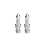 BEXIN LS036 2PCS Stainless Steel 3/8 inch Feet Screws For SLR Tripod, LS036