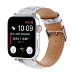 Marble Ethnic Style Printed Leather Watchband For Apple Watch Series 6 & SE &, 5 & 4 44mm / 3 & 2 & 1 42mm, 5 & 4 40mm / 3 & 2 & 1 38mm