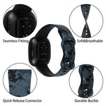 For Fitbit Versa 3 Printing Replacement Strap Watchband, S