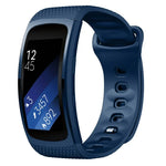 For Samsung Gear Fit2 Pro Silicone Replacement Strap Watchband, S, L