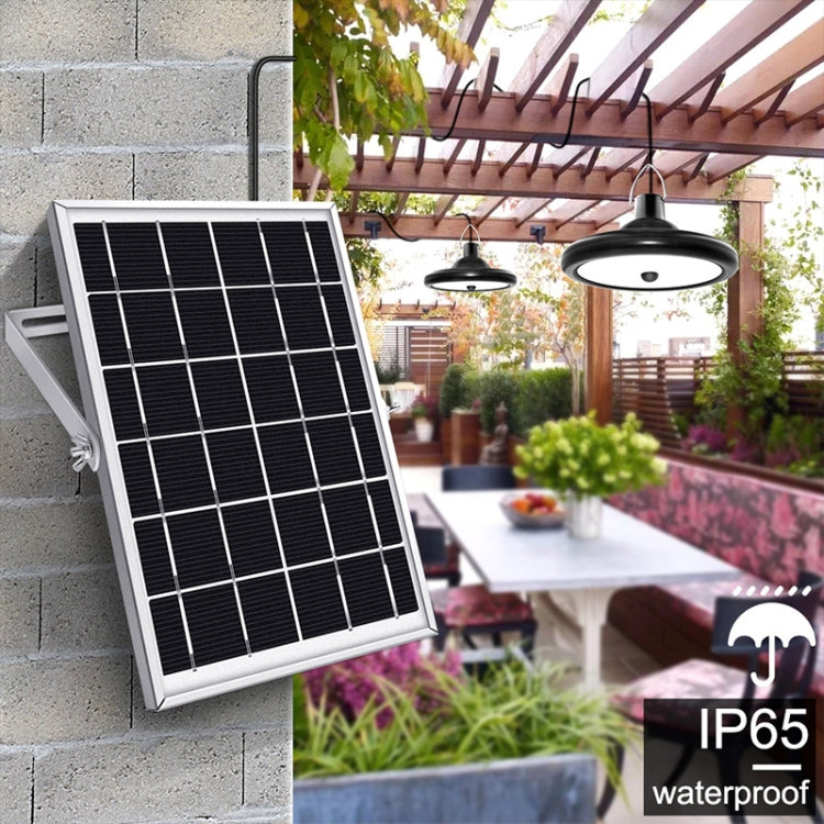 Smart Induction 2 in 1 112LEDs Solar Light Indoor and Outdoor Garden Garage LED Lamp, 2 in 1 White Light, 2 in 1 Warm Light