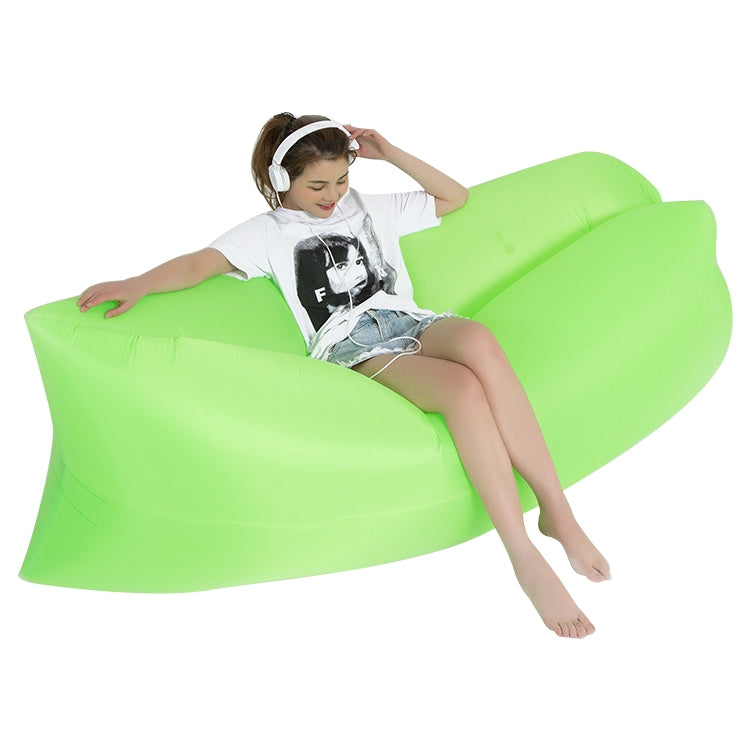 Outdoor Portable Lazy Water Inflatable Sofa Beach Grass Air Bed, Size: 200 x 70cm, 200 x 70cm Rose Red, 200 x 70cm Sapphire Blue, 200 x 70cm Grass Green, 200 x 70cm Red, 200 x 70cm Yellow, 200 x 70cm Purple, 200 x 70cm Orange, 200 x 70cm Sky Blue      ...