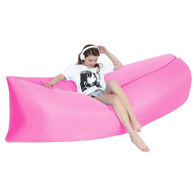 Outdoor Portable Lazy Water Inflatable Sofa Beach Grass Air Bed, Size: 200 x 70cm, 200 x 70cm Rose Red, 200 x 70cm Sapphire Blue, 200 x 70cm Grass Green, 200 x 70cm Red, 200 x 70cm Yellow, 200 x 70cm Purple, 200 x 70cm Orange, 200 x 70cm Sky Blue      ...