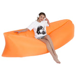 Outdoor Portable Lazy Water Inflatable Sofa Beach Grass Air Bed, Size: 200 x 70cm, 200 x 70cm Rose Red, 200 x 70cm Sapphire Blue, 200 x 70cm Grass Green, 200 x 70cm Red, 200 x 70cm Yellow, 200 x 70cm Purple, 200 x 70cm Orange, 200 x 70cm Sky Blue      ...