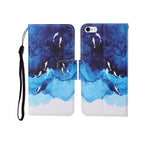 Painted Pattern Horizontal Flip Leathe Case, For iPhone 6, For iPhone 6 Plus, For iPhone 7 Plus