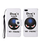 Painted Pattern Horizontal Flip Leathe Case, For iPhone 6, For iPhone 6 Plus, For iPhone 7 Plus