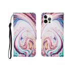 Painted Pattern Horizontal Flip Leathe Case, For iPhone 12 mini, For iPhone 12/12 Pro, For iPhone 12 Pro Max