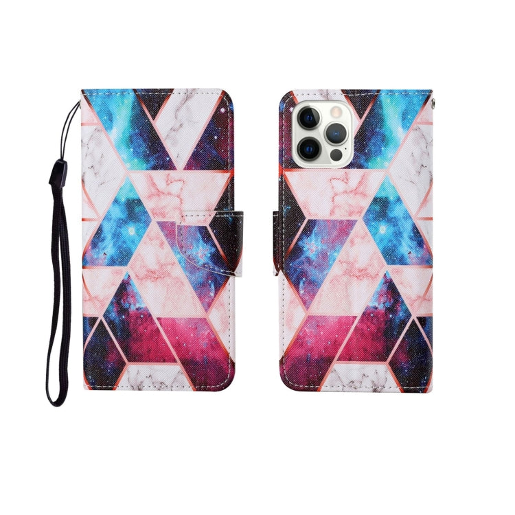 Painted Pattern Horizontal Flip Leathe Case, For iPhone 12 mini, For iPhone 12/12 Pro, For iPhone 12 Pro Max