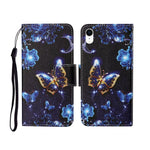 Painted Pattern Horizontal Flip Leathe Case, For iPhone XS Max