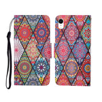 Painted Pattern Horizontal Flip Leathe Case, For iPhone XS Max