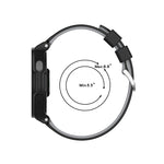 For Garmin Approach S2 / S4 Two-color Silicone Replacement Strap Watchband, For Garmin Approach S2 / S4