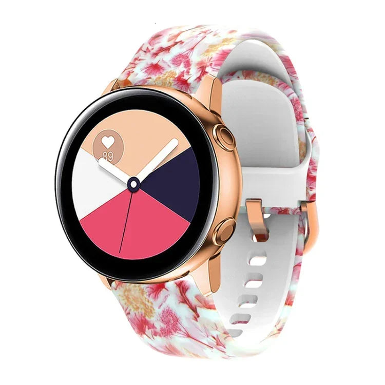 Silicone Printing Replacement Strap Watchband, For Samsung Galaxy Watch 42mm, For Samsung Galaxy Watch 46mm