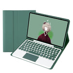 YT098B-A Detachable Candy Color Skin Feel Texture Round Keycap Bluetooth Keyboard Leather Case with Touch Control For iPad Air 11 2024 / 2025 / Air 4 10.9 2020 / Air 5 10.9 2022 (Purple), For iPad 10.2 2020 & 2019 / Air 2019 / Pro 10.5 inch            ...