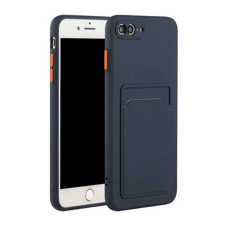 Card Slot Design Shockproof TPU Protective Case, For iPhone 8 & 7, For iPhone 8 Plus & 7 Plus, For iPhone 11, For iPhone 11 Pro
