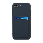 Card Slot Design Shockproof TPU Protective Case, For iPhone 8 & 7, For iPhone 8 Plus & 7 Plus, For iPhone 11, For iPhone 11 Pro
