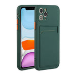 Card Slot Design Shockproof TPU Protective Case, For iPhone 8 & 7, For iPhone 8 Plus & 7 Plus, For iPhone 11, For iPhone 11 Pro