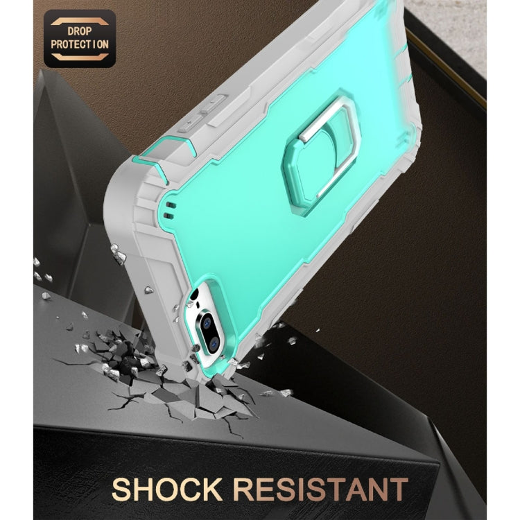 PC + Rubber 3-layers Shockproof Protective Case with Rotating Holder, For iPhone 8 Plus / 7 Plus, For iPhone 11, For iPhone 11 Pro, For iPhone 11 Pro Max