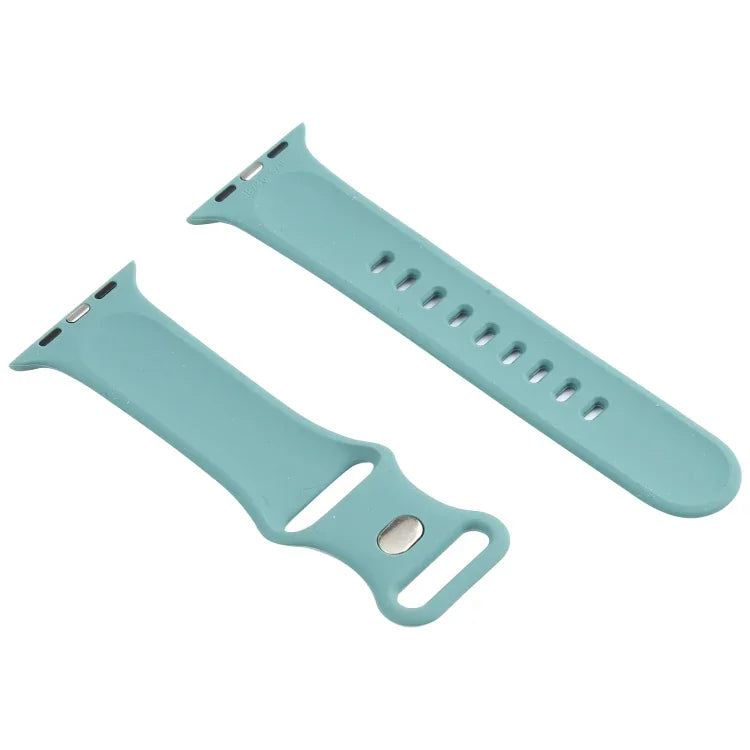 Double Wear Rivets Replacement Watchbands, For Apple Watch Ultra 49mm / Series 8&7 45mm / SE 2&6&SE&5&4 44mm / 3&2&1 42mm, For Series 7 41mm / 6 & SE & 5 & 4 40mm / 3 & 2 & 1 38mm