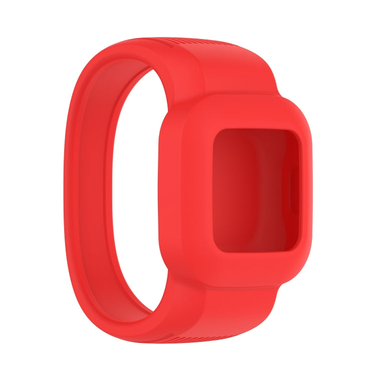 For Garmin Vivofit JR3 No Buckle Silicone Pure Color Replacement Watchband, S, L