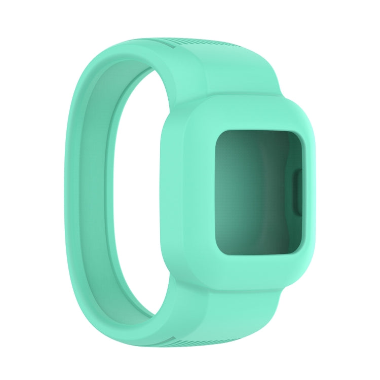 For Garmin Vivofit JR3 No Buckle Silicone Pure Color Replacement Watchband, S, L