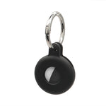 Hollow Anti-scratch Silicone Shockproof Protective Cover Case with Keychain Hook Loop, For AirTag