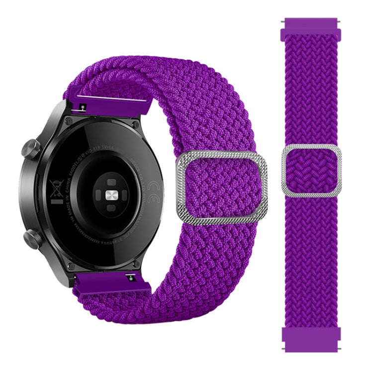 Adjustable Nylon Braided Elasticity Replacement Strap Watchband, For Samsung Galaxy Watch Active2 40mm, For Samsung Galaxy Watch Active, For Samsung Galaxy Watch Active2 44mm