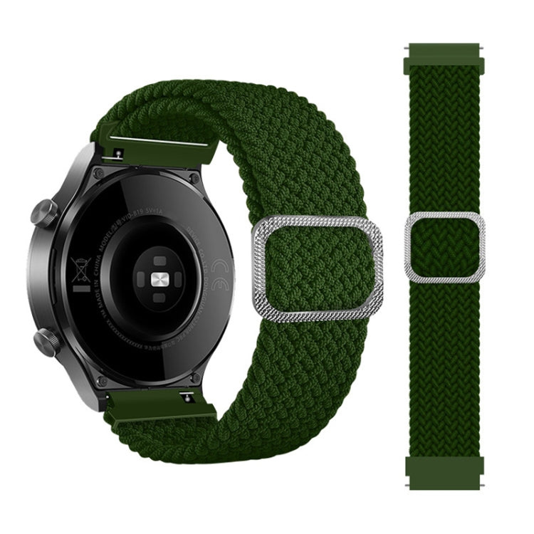 Adjustable Nylon Braided Elasticity Replacement Strap Watchband, For Samsung Galaxy Watch Active2 40mm, For Samsung Galaxy Watch Active, For Samsung Galaxy Watch Active2 44mm