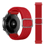 Adjustable Nylon Braided Elasticity Replacement Strap Watchband, For Samsung Galaxy Watch 3 45mm