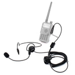 RETEVIS K-C2F 2 Pin PTT Finger Back-hanging Earphone Microphone for H-777/RT-5R/ 888s/UV5R, K-C2F