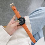 Sewing Litchi Texture Leather Replacement Strap Watchband, For Samsung Galaxy Watch 42mm, For Samsung Galaxy Watch 46mm, For Samsung Galaxy Watch 3 41mm, For Samsung Galaxy Watch 3 45mm, For Samsung Galaxy Watch Active2 40mm