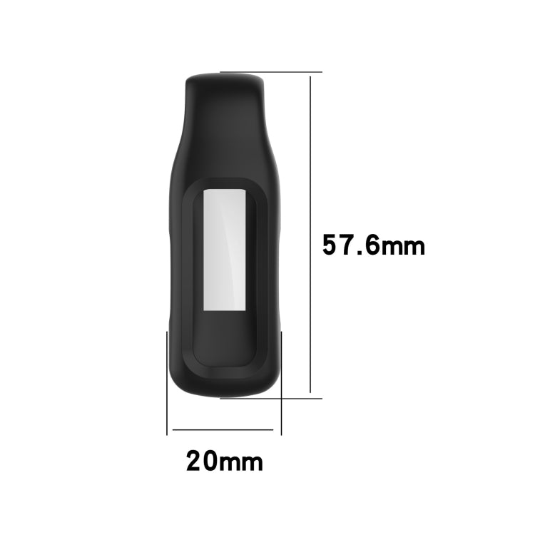 For Fitbit Ace 3 / Inspire 2 Silicone Protective Clip Case Cover