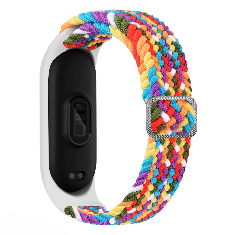 Adjustable Nylon Braided Elasticity Replacement Strap Watchband, For Xiaomi Mi Band 6 / 5  / 4