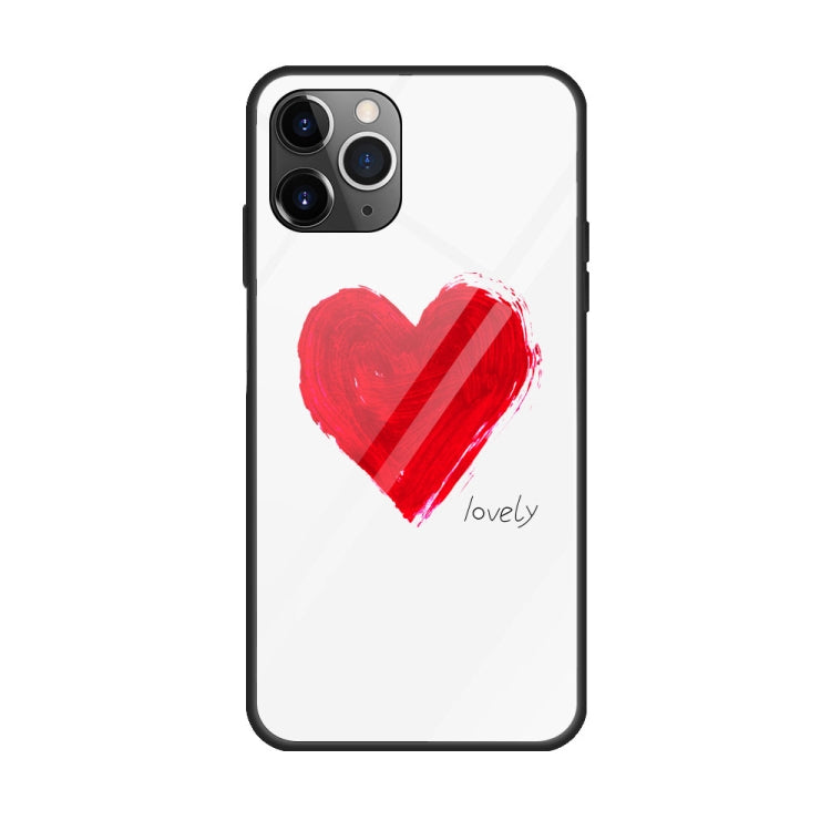 Colorful Painted Glass Case, For iPhone 11, For iPhone 11 Pro, For iPhone 11 Pro Max