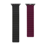 Silicone Magnetic Replacement Strap Watchband, For Apple Watch Series 7  41mm / & 6 & SE & 5 & 4 40mm, For Apple Watch Series  7  45mm / & 6 & SE & 5 & 4 44mm