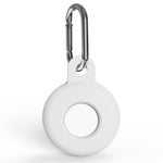 Anti-scratch Silicone Shockproof Protective Cover Case with Carabiner, For AirTag