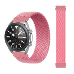 For Samsung Galaxy Watch 46mm Adjustable Nylon Braided Elasticity Replacement Strap Watchband, 125mm, 135mm, 145mm, 155mm