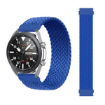 For Samsung Galaxy Watch 46mm Adjustable Nylon Braided Elasticity Replacement Strap Watchband, 125mm, 135mm, 145mm, 155mm