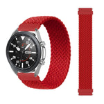 For Samsung Galaxy Watch Active / Active2 40mm / Active2 44mm Adjustable Nylon Braided Elasticity Replacement Strap Watchband, 165mm