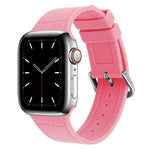 Bamboo Joint Silicone Replacement Strap Watchband, For Apple Watch Series 7  41mm / & 6 & SE & 5 & 4 40mm, For Apple Watch Series  7  45mm / & 6 & SE & 5 & 4 44mm