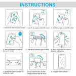 25 PCS Full Screen HD PET Screen Protector, For Samsung Galaxy Tab S7 FE (25 PCS)
