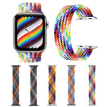 Metal Head Braided Nylon Replacement Watchbands, Size: S 145mm For Apple Watch Series 6 & SE & 5 & 4 44mm / 3 & 2 & 1 42mm, S 145mm 44mm / 42mm
