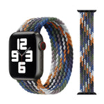 Metal Head Braided Nylon Replacement Watchbands, Size: M 155mm For Apple Watch Series 6 & SE & 5 & 4 44mm / 3 & 2 & 1 42mm, M 155mm 44mm / 42mm